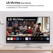 LG MyView Smart Monitor 4K UHD, webOS 22, diag. 80 cm, DCI-P3 90%, HDMI 2.1, 32SQ700S-W