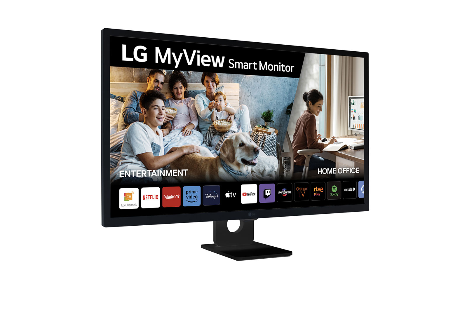 LG MyView Smart Monitor webOS 23, diag. 80 cm, IPS, Full HD,  sRGB 99%, HDR10, HDMI 2.1, 32SR50F-B