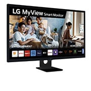 LG MyView Smart Monitor webOS 23, diag. 80 cm, IPS, Full HD,  sRGB 99%, HDR10, HDMI 2.1, 32SR50F-B