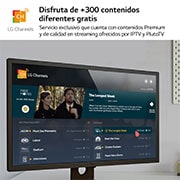 LG MyView Smart Monitor webOS 23, diag. 80 cm, IPS, Full HD,  sRGB 99%, HDR10, HDMI 2.1, 32SR50F-B