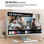 LG MyView Smart Monitor webOS 23, diag. 80 cm, IPS, Full HD,  sRGB 99%, HDR10, HDMI 2.1, 32SR50F-G