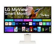 LG MyView Smart Monitor webOS 23 con webcam (2 MP) , 32 pulgadas (80 cm), IPS Full HDm DCI-P3 95%, HDR10, HDMI 2.1., 32SR85U-W