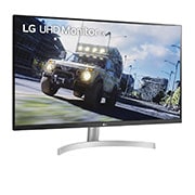 LG 32UN500P-W - Monitor 4K UHD LG UltraFine™ (Panel VA: 3840 x 2160p, 16:9, 350cd/m², 3000:1, DCI-P3 >90%, 60Hz, 4ms); diag. 80cm; entradas: HDMI x2, DP x1; altavoces 5W ; marcos ultrafinos, G, 32UN500P-W