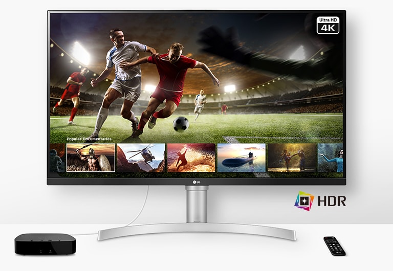 Ultra HD 4K y HDR para contenido de múltiples servicios de transmisión