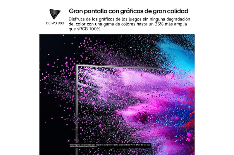 LG UltraGear™ de 34 pulgadas Monitor Gaming OLED WQHD Curvo de 240Hz | 0,03ms tiempo de respuesta, Compatible con G-SYNC®, FreeSync™ Premium Pro, 34GS95QW-B.EEU