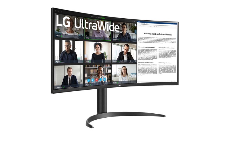 LG Monitor Ultrapanorámico 21:9 LG UltraWide, 34WR55QC-B