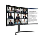 LG Monitor Ultrapanorámico 21:9 LG UltraWide, 34WR55QC-B