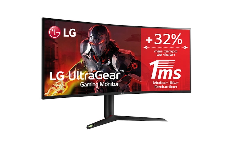 LG Monitor GAMING 38GL950G-B.AEU de 37,5" (ULTRAGEAR) 95.2 cm con panel 3840 x 1600 NanoIPS (AH-IPS), G, 38GL950G-B