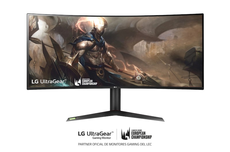 LG Monitor GAMING 38GL950G-B.AEU de 37,5" (ULTRAGEAR) 95.2 cm con panel 3840 x 1600 NanoIPS (AH-IPS), G, 38GL950G-B