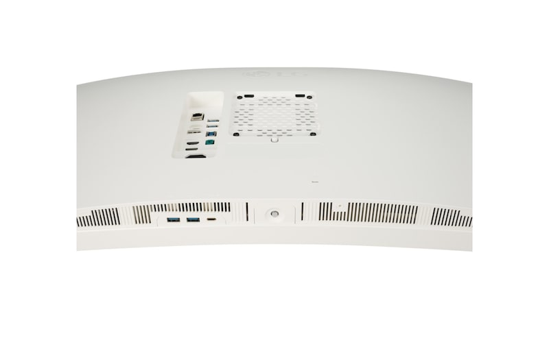 LG Monitor Ultrapanorámico 21:9 LG UltraWide WQHD+, IPS, diag. 95,2cm, curvo 2300R, HDMI 2.1, Display Port, USB-C, altavoces, altura, inclinación y giro., 38WR85QC-W