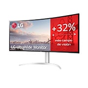 LG 40WP95C-W - Monitor Ultrapanorámico 21:9 LG UltraWide™ (Panel Nano IPS: 5120x2160, 300cd/m², 1000:1, DCI-P3>98%, curvo);entr.: HDMIx2, DPx1, USB-Cx1, USB-Ax2; HDR10; Daisy Chain; Modo PBP; altavoces 2x10W; Ajust. en altura e inclinación. Blanco., 40WP95C-W