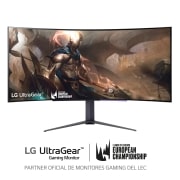 LG Monitor gaming LG UltraGear (OLED: 3440x1400, 21:9, 200cd/m², 1.5M:1, 0.03ms, 240Hz, DCI-P3>90%, HDR10); diag. 113cm; entr.: HDMI 2.1 x2, DPx1, USB-Ax3; NVIDIA G-Sync™ Compatible, AMD FreeSync™ Premium, Hexagon Lighting, 45GR95QE-B