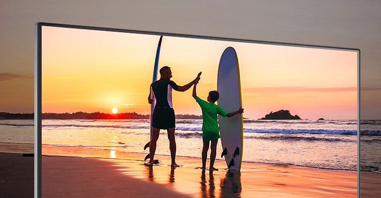 La pantalla IPS con el 98% de sRGB proporciona colores vivos y amplia visualización