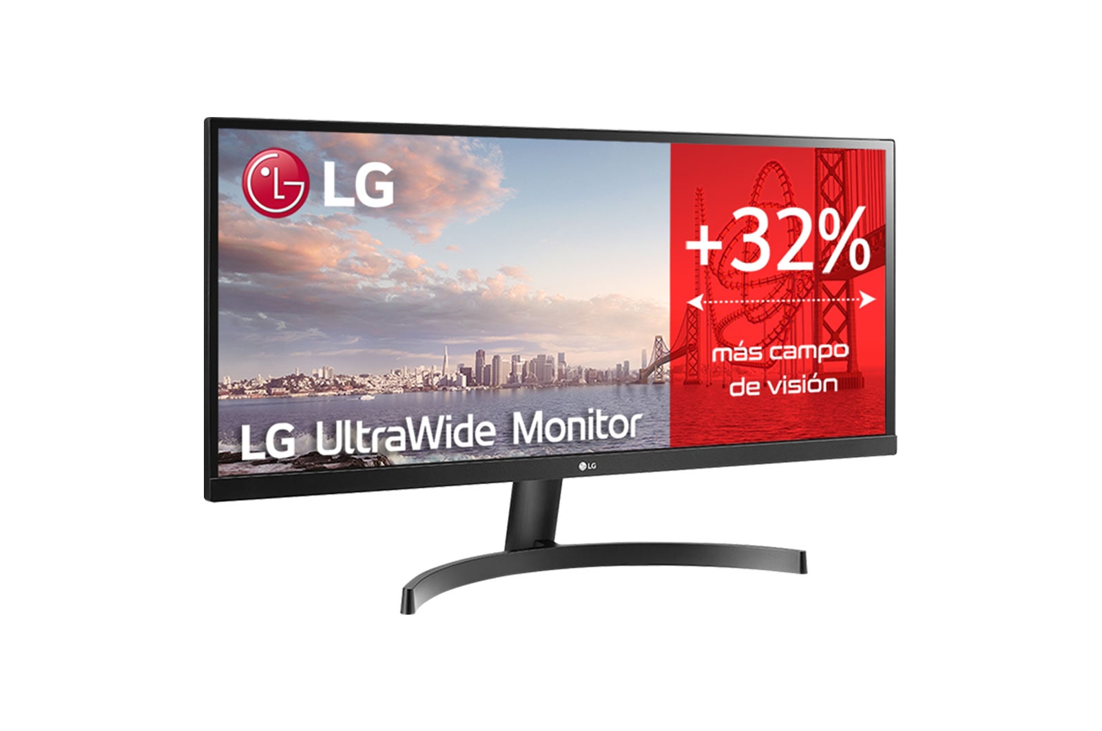 LG  Monitor ULTRAWIDE FLAT 29WL500-B.AEU de 73 cm (29") 2560 x 1080 (WFHD) con panel IPS 21:9, G, 29WL500-B