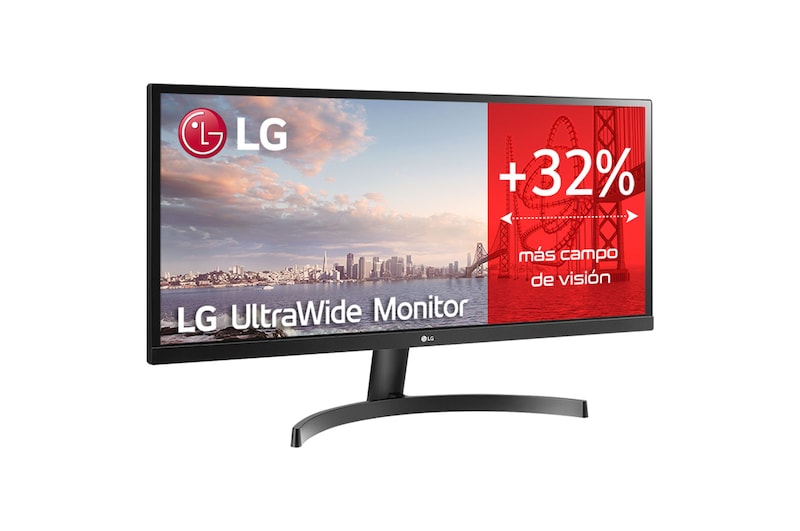 LG 29WL50S-B - Monitor Ultrapanoramico 21:9 LG UltraWide (Panel IPS: 2560x1080, 300cd/m², 1000:1, sRGB >99%); entr.: HDMIx2; HDR10, altavoces 2x5W; Ajust. en inclinación., 29WL50S-B