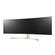 LG 49WL95C-W - Monitor Ultrapanoramico 21:9 LG UltraWide (Panel IPS: 5120x1440, 32:9, 350cd/m², 1000:1, sRGB >99%, curvo); diag. 124,5cm; entr,: HDMIx2, DPx1, USB-Cx1, USB-Ax4; altavoces 2x10W; Ajust. en altura e inclinación y giratorio., 49WL95C-W