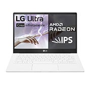 LG Ultra 13U70Q Windows 11 Home-Portátil ultraligero de 13'' FHD IPS (980g, autonomía 11,5h, AMD Ryzen™ 5700, 16GB RAM, 512GB SSD NVMe) Blanco - Teclado Español, 13U70Q-G.AA75B