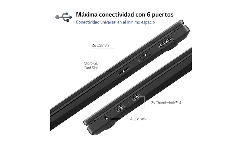 LG gram 14T90R/ Windows 11 Home/ i7/ 16GB/ 512GB SSD/ 1,25Kg/ 24,5h, 14T90R-G.AA75B