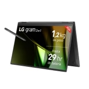 LG gram 2 en 1 14T90S Windows 11 Home/ Intel  Core  Ultra 7 / 16GB/ 512GB SSD/ 1,2Kg/ 29h, 14T90S-G.AA75B
