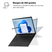 LG gram 2 en 1 14T90S Windows 11 Home/ Intel  Core  Ultra 7 / 16GB/ 512GB SSD/ 1,2Kg/ 29h, 14T90S-G.AA75B