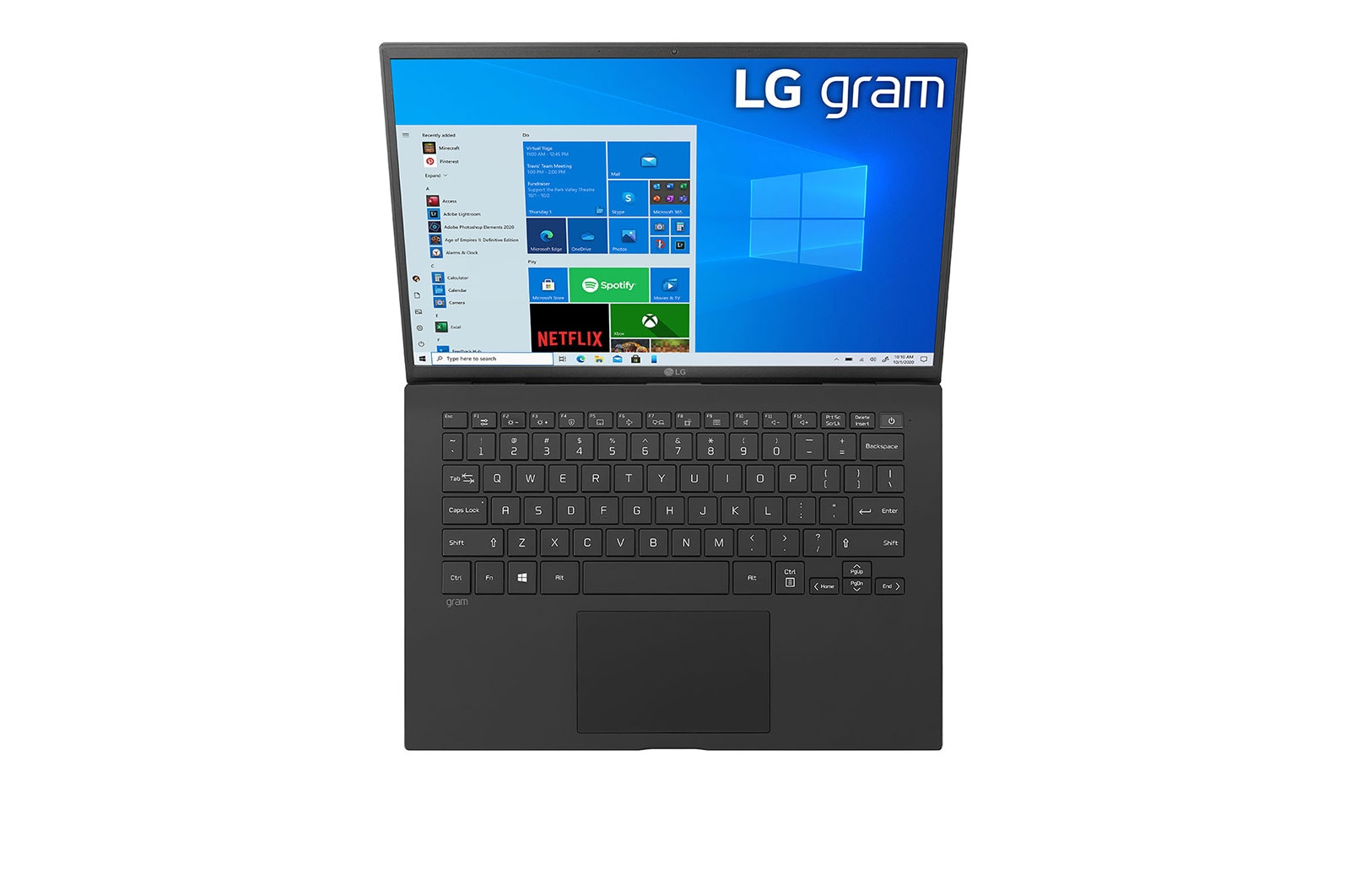 LG gram 14Z90P Windows 10 Home - Portátil ultraligero de 35,56cm (14") WUXGA 16:10 IPS (1kg, autonomía 18,5h. Intel EvoTM i7 11ª gen., Iris Xe, 16GB RAM, 512GB SSD NVMe) Negro - Teclado Español, 14Z90P-G-AA78B