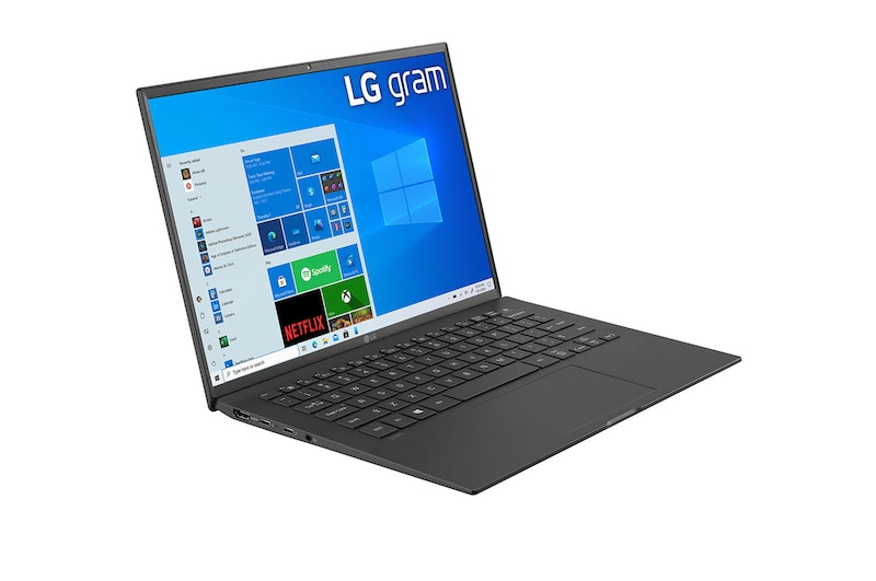 LG gram 14Z90P Windows 10 Home - Portátil ultraligero de 35,56cm (14") WUXGA 16:10 IPS (1kg, autonomía 18,5h. Intel EvoTM i7 11ª gen., Iris Xe, 16GB RAM, 1TB SSD NVMe) Negro - Teclado Español, 14Z90P-G-AA79B