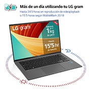 LG gram 14Z90R/ Windows 11 Home/ i7/ 32GB/ 512GB SSD/ 1Kg/ 24,5h, 14Z90R-G.AD76B