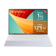 LG gram Style 14Z90RS/ i7/ Windows 11 Home/ 32GB/ 512GB SSD/  OLED/ Acabado nacarado/ 1Kg/ 15h, 14Z90RS-GAD74B