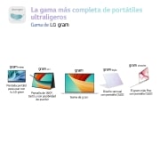 LG gram Style 14Z90RS/ i7/ Windows 11 Home/ 32GB/ 512GB SSD/  OLED/ Acabado nacarado/ 1Kg/ 15h, 14Z90RS-GAD74B