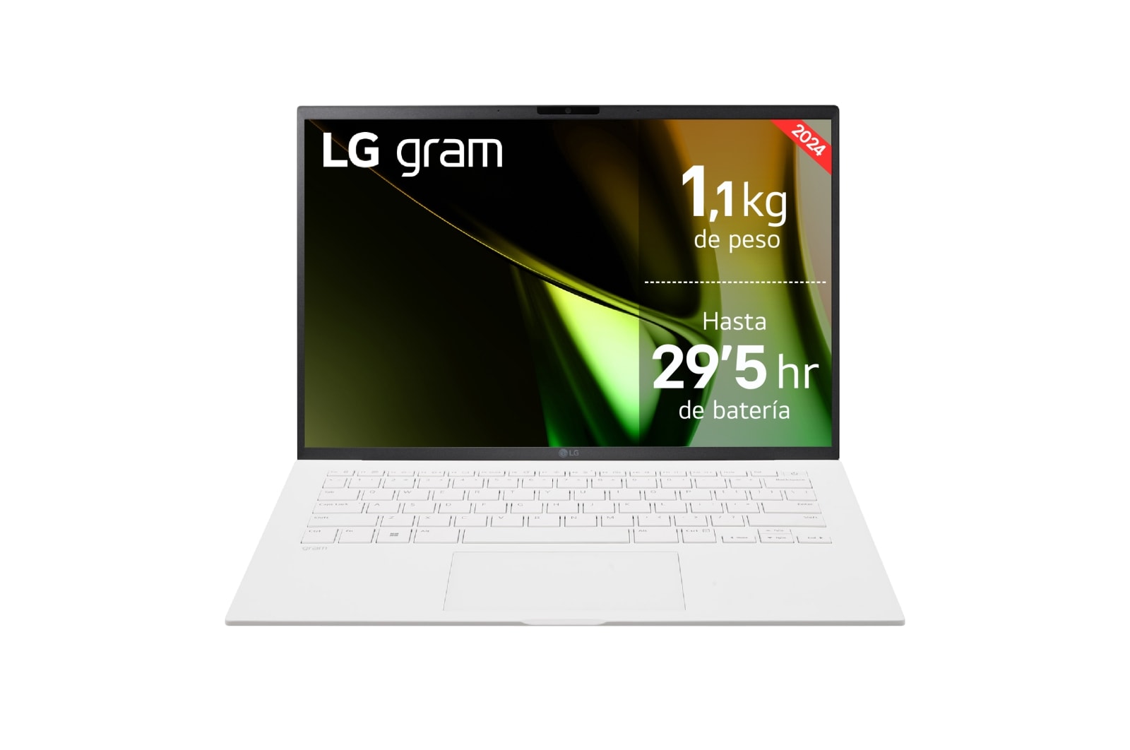 LG gram 14ZD90S/ Intel Core Ultra 7/ 16GB/ 512GB SSD/ 1,1Kg/ 29,5h/ Sin Sistema Operativo, 14ZD90S-G.AX75B