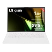 LG gram 14ZD90S/ Intel Core Ultra 7/ 16GB/ 512GB SSD/ 1,1Kg/ 29,5h/ Sin Sistema Operativo, 14ZD90S-G.AX75B