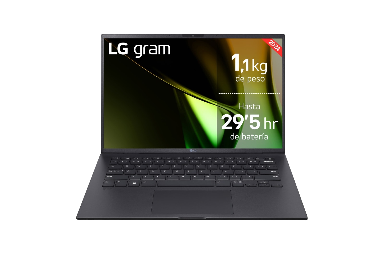 LG gram 14Z90S Windows 11 Home/ Intel® Core™ Ultra 7/ 32GB/ 512 GB SSD/ 1,1Kg/ 29,5h, 14Z90S-G.AD76B