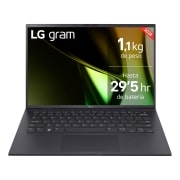 LG gram 14Z90S Windows 11 Home/ Intel® Core™ Ultra 7/ 32GB/ 512 GB SSD/ 1,1Kg/ 29,5h, 14Z90S-G.AD76B