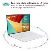 LG gram 14ZB90R/ Windows 11 Home/ i7/ 16GB/ 512GB SSD/ 1Kg/ 24,5h, 14ZB90R-G.AA74B