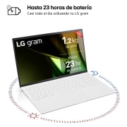 LG gram 15Z90S Windows 11 Home/ Intel  Core  Ultra 7/ 16GB/ 512GB SSD/ 1,2Kg/ 23h, 15Z90S-G.AA74B