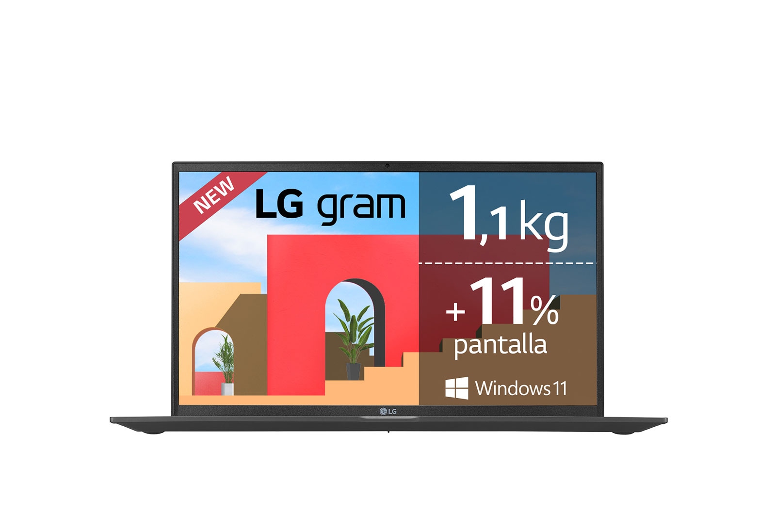 LG gram 15Z95P Windows 11 Home - Portátil ultraligero de 39,6cm (15,6") FHD 16:9 IPS (1,1kg, autonomía 17,5h. Intel Iris Xe, i5 11ª gen., 16GB RAM, 512GB SSD NVMe) Negro - Teclado Español, 15Z95P-G.AA58B
