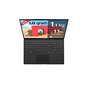 LG gram 15Z95P Windows 11 Home - Portátil ultraligero de 39,6cm (15,6") FHD 16:9 IPS (1,1kg, autonomía 17,5h. Intel Iris Xe, i5 11ª gen., 16GB RAM, 512GB SSD NVMe) Negro - Teclado Español, 15Z95P-G.AA58B