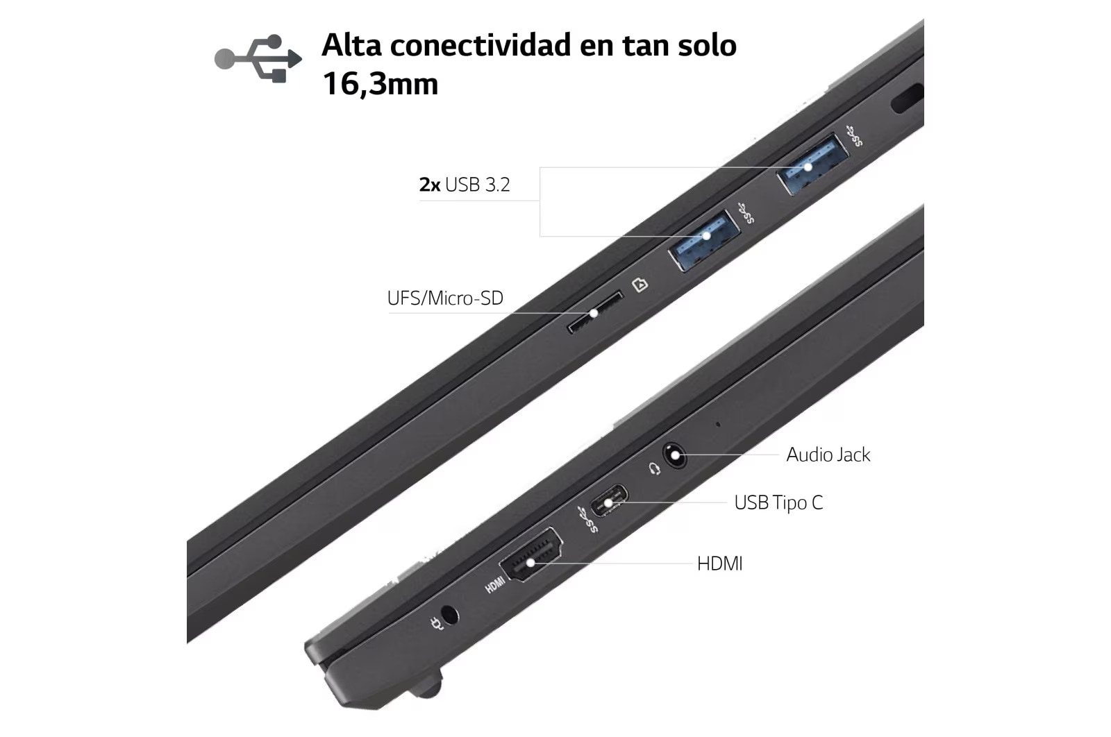 LG Ultra 16U70R/ Windows 11 Home/ R5/ 16GB/ 512GB SSD/ 1,6Kg/ 20h, 16U70R-G.AA56B