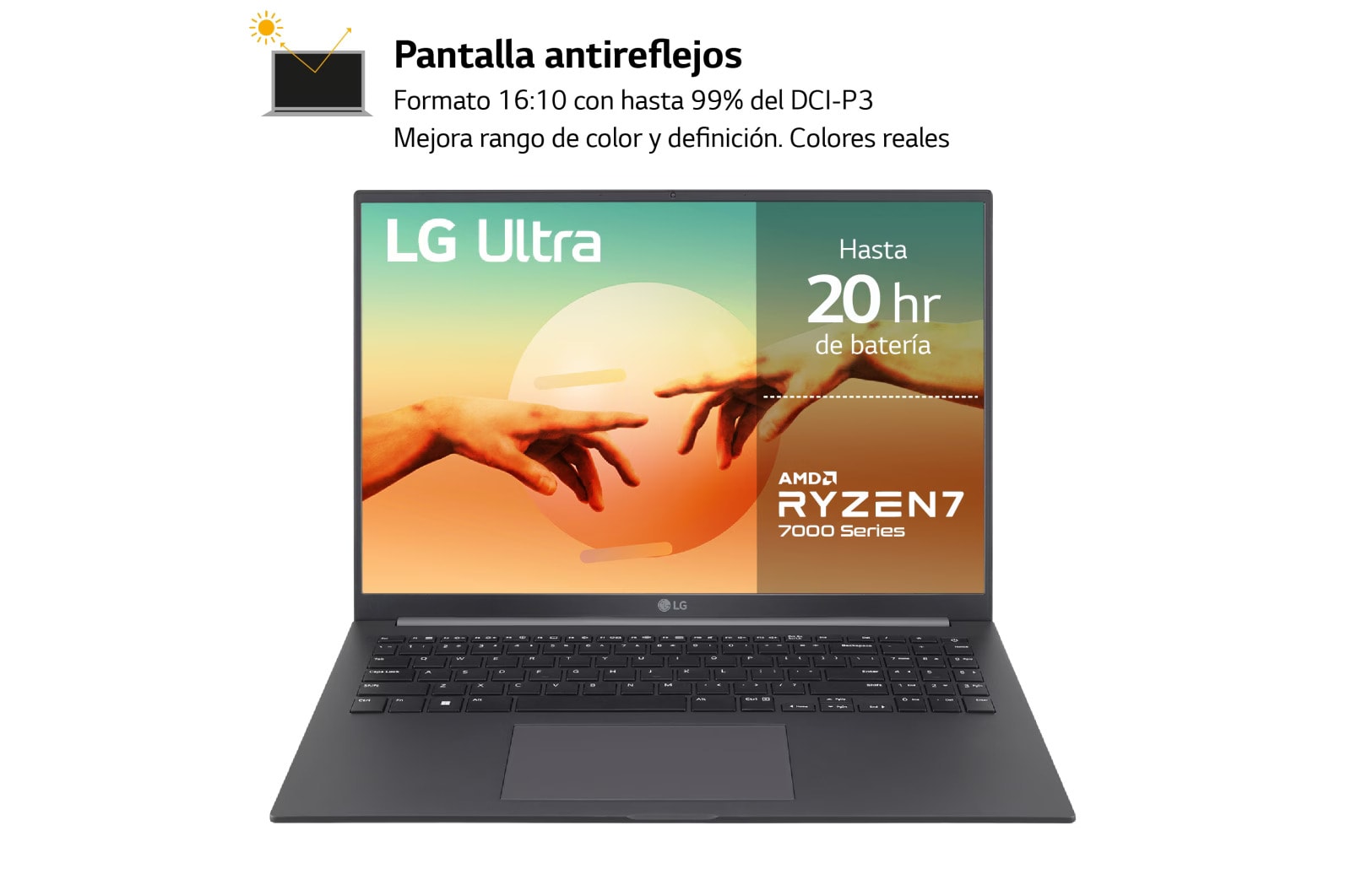 LG Ultra 16U70R/ Windows 11 Home/ R5/ 16GB/ 512GB SSD/ 1,6Kg/ 20h, 16U70R-G.AA56B