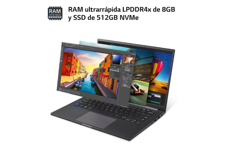 LG Ultra 16UD70R/Sin Sis OP/R5/ 16GB/ 512GB SSD/ 1,6Kg/ 20h, 16UD70R-G.AX56B