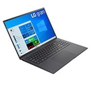 LG gram 16Z90P Windows 10 Home - Portátil ultraligero de 40,6cm (16") WQXGA 16:10 IPS (1,1Kg, autonomía 16,5h, Intel EvoTM i7 11ª gen., Iris Xe, 16GB RAM, 512GB SSD NVMe) Negro - Teclado Español, 16Z90P-G-AA78B