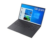 LG gram 16Z90P Windows 10 Home - Portátil ultraligero de 40,6cm (16") WQXGA 16:10 IPS (1,1Kg, autonomía 16,5h, Intel EvoTM i7 11ª gen., Iris Xe, 16GB RAM, 512GB SSD NVMe) Negro - Teclado Español, 16Z90P-G-AA78B