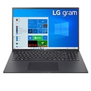 LG gram 16Z90P Windows 10 Home - Portátil ultraligero de 40,6cm (16") WQXGA 16:10 IPS (1,1Kg, autonomía 16,5h, Intel EvoTM i7 11ª gen., Iris Xe, 32GB RAM, 1TB SSD NVMe) Negro - Teclado Español, 16Z90P-G-AD79B