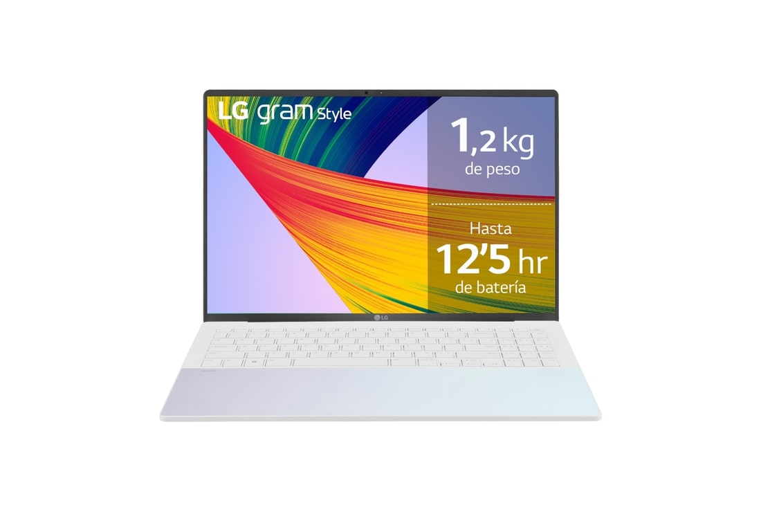 LG gram Style 16Z90RS/ i7/ Windows 11 Home/ 32GB/ 512GB SSD/ OLED/ Acabado nacarado/ 1,25Kg/ 12,5h, 16Z90RS-G.AD74B