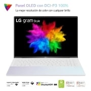 LG gram Style 16Z90RS/ i7/ Windows 11 Home/ 32GB/ 512GB SSD/ OLED/ Acabado nacarado/ 1,25Kg/ 12,5h, 16Z90RS-G.AD74B