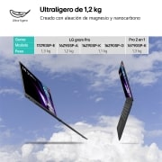 LG gram Pro 16Z90SP Windows 11 Home/ Intel Core Ultra 7/  32GB/ 512GB SSD/ RTX 3050/ 1,2Kg/ 24,5h, 16Z90SP-A.AD75B