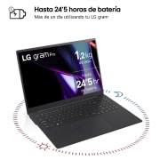 LG gram Pro 16Z90SP Windows 11 Home/ Intel Core Ultra 7/  32GB/ 512GB SSD/ RTX 3050/ 1,2Kg/ 24,5h, 16Z90SP-A.AD75B