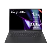LG gram Pro 16Z90SP Windows 11 Home/ Intel  Core  Ultra 7 / 16GB/ 512GB SSD/ 1,1Kg/ 23,5h, 16Z90SP-G.AA75B