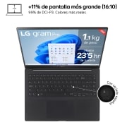 LG gram Pro 16Z90SP Windows 11 Home/ Intel  Core  Ultra 7 / 16GB/ 512GB SSD/ 1,1Kg/ 23,5h, 16Z90SP-G.AA75B