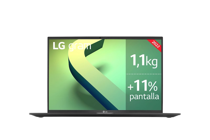 LG gram 16Z90Q Windows 11 Home - Portátil ultraligero de 40,6cm (16") WQXGA 16:10 IPS (1,2 Kg, autonomía 13h, Intel EvoTM i7 12ª gen., Iris Xe, 16GB RAM, 512GB SSD NVMe) negro- Teclado Español, 16ZB90Q-G.AA75B